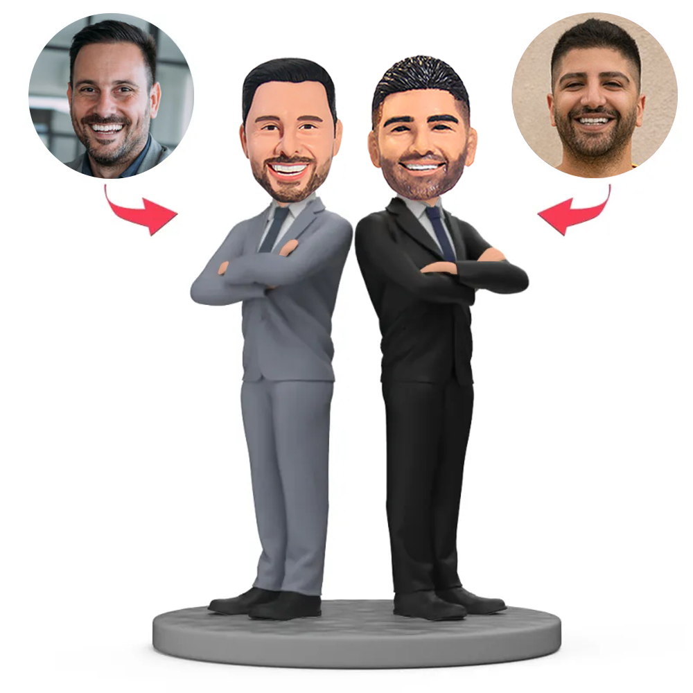 Paare am Arbeitsplatz Benutzerdefinierte Bobbleheads