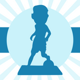 Vollständig anpassbare 1-Personen-Fußball-kundenspezifische Bobbleheads mit graviertem Text