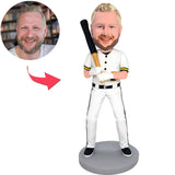 Professioneller Baseballspieler Kundenspezifische Bobbleheads mit graviertem Text