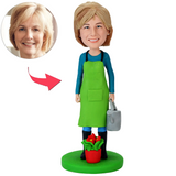 Geschenke Zum Muttertag Frau Blumen Gießen Benutzerdefinierte Wackelköpfe