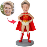Geschenke Zum Muttertag Wunderfrau Super Mama Benutzerdefinierte Wackelköpfe