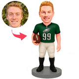 Footballspieler der Philadelphia Eagles Benutzerdefinierte Wackelköpfe