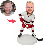 Männlicher Eishockeyspieler Nummer 10 Benutzerdefinierte Bobbleheads