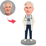 Bester Doktor Papa Benutzerdefinierte Wackelköpfe