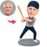 Super Papa Spielt Baseball Benutzerdefinierte Bobbleheads