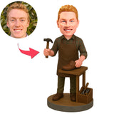 Männliche Schuhreparatur Benutzerdefinierte Bobbleheads