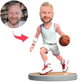 Laufender Basketball Junge Benutzerdefinierte Bobbleheads