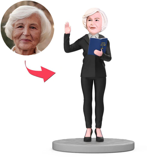 Richterin Benutzerdefinierte Bobbleheads