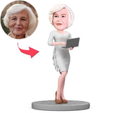 Programmiererin Benutzerdefinierte Bobbleheads
