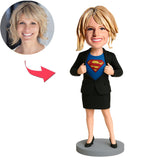 Super Geschäftsfrau Benutzerdefinierte Bobbleheads