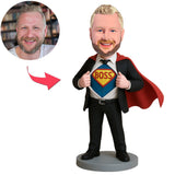 Super Chef mit Umhang Benutzerdefinierte Bobbleheads