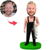 Mann mit Angeloverall Benutzerdefinierte Bobbleheads