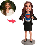 Superfrau Superheldin Benutzerdefinierte Bobbleheads
