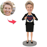 Super Geschäftsfrau pensioniert 2025 Benutzerdefinierte Bobbleheads