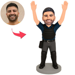 Baseball Schiedsrichter in Schutzausrüstung Benutzerdefinierte Bobbleheads