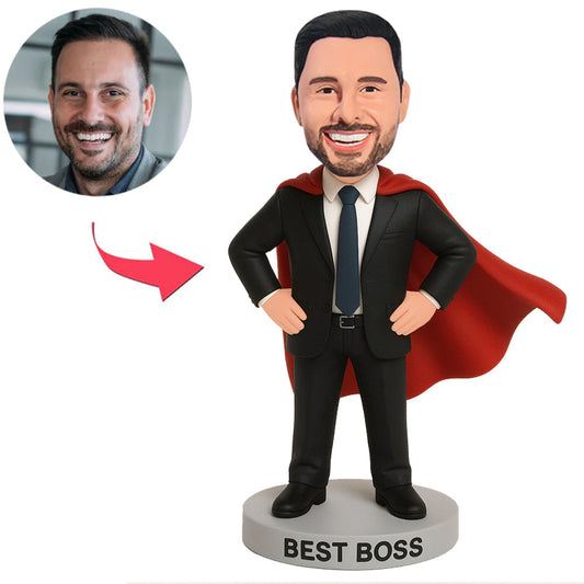 Bester Chef mit Umhang Benutzerdefinierte Bobbleheads