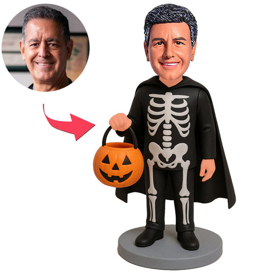 Halloween Skelett Cosplay Benutzerdefinierte Bobbleheads