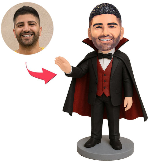 Halloween Männlicher Vampir Benutzerdefinierte Bobbleheads