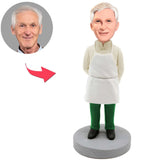 Chefkoch Kundenspezifische Bobbleheads addieren Text