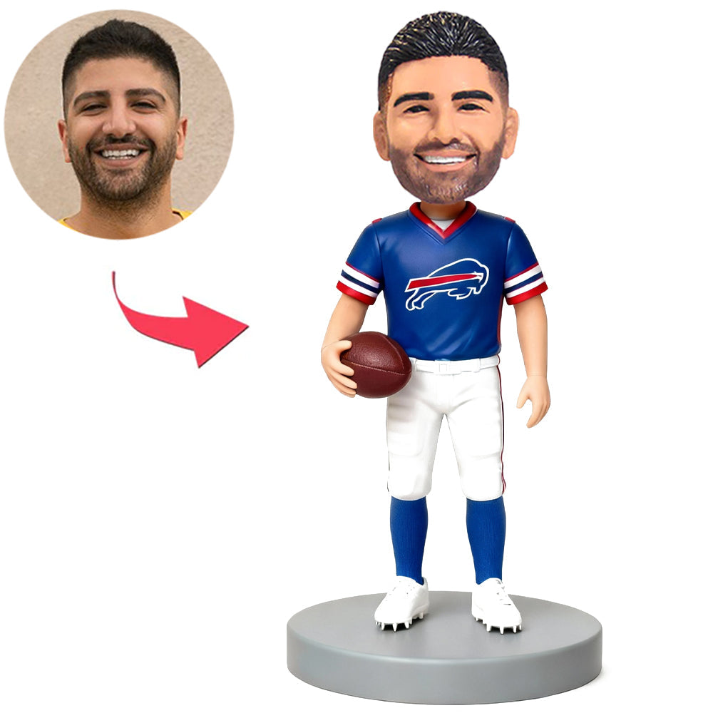 Footballspieler der Buffalo Bills Benutzerdefinierte Bobbleheads