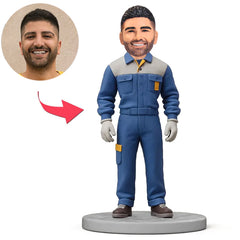 männlicher Reparaturarbeiter Benutzerdefinierte Bobbleheads