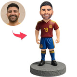 Spanischer Yamal-Fußballspieler Kundenspezifische Bobbleheads