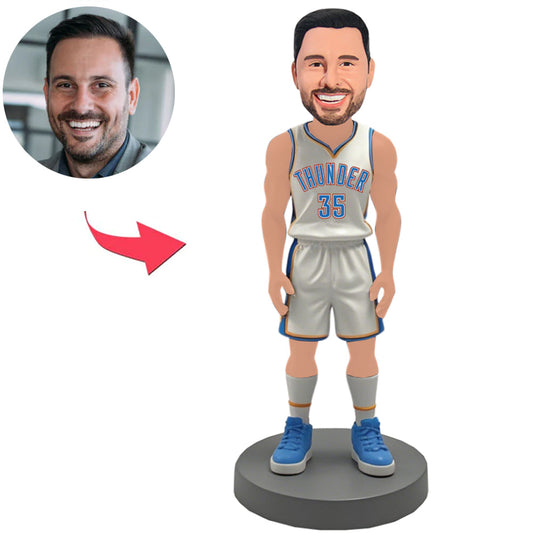 #1 Papa Daumen hoch Kundenspezifische Bobbleheads addieren Text