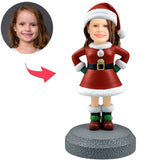 Weihnachtsgeschenke für Weihnachtsmann Kundenspezifische Bobbleheads