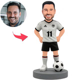 Miroslav Klose Fußballspieler mit der Nummer 11 Kundenspezifische Bobbleheads