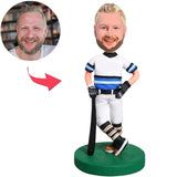 Baseball-Spieler-kundenspezifische Bobbleheads addieren Text