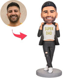 Mode ist super Kundenspezifische Bobbleheads fügen Text hinzu