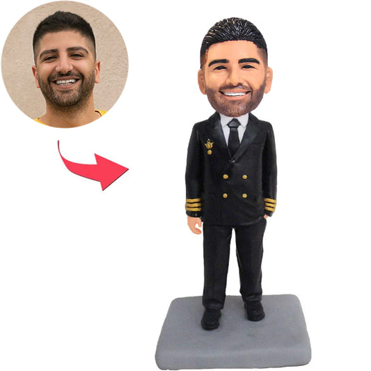 Polizei Benutzerdefinierte Bobbleheads mit eingraviertem Text