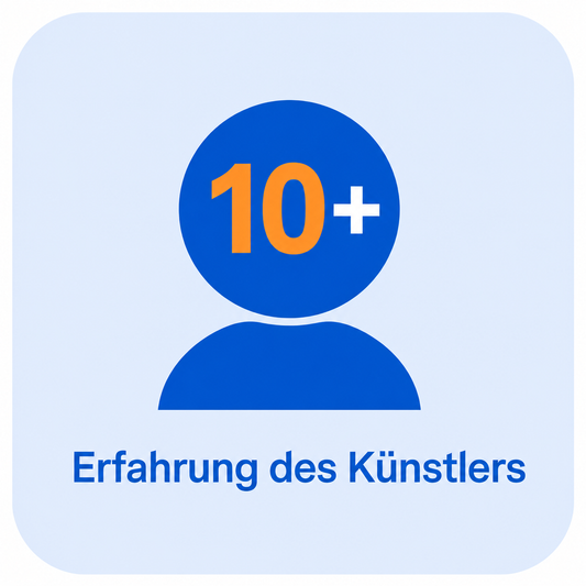 Über 10 Jahre Künstlererfahrung