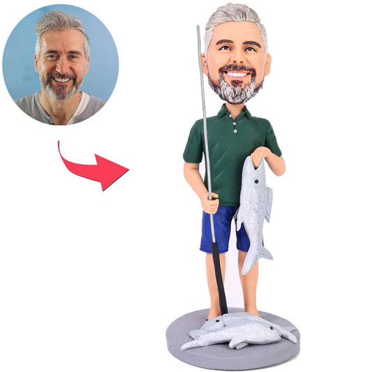 Ace Angeln Wildfang Kundenspezifische Bobbleheads