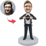 Hero Kundenspezifische Bobbleheads addieren Text