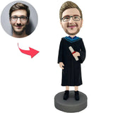 Happy Graduation Kundenspezifische Bobbleheads mit eingraviertem Text