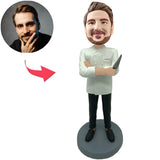 Top 5 sterne koch Kundenspezifische Bobbleheads mit eingraviertem Text