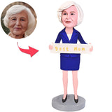 Geschäft Beste Mutter benutzerdefinierte Bobbleheads mit Text