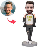 Mode ist super Kundenspezifische Bobbleheads fügen Text hinzu