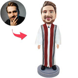 Religiöse Gläubige kundenspezifische Bobbleheads Text hinzufügen