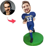 Spieler Nummer 22 der Eagles Kundenspezifische Bobbleheads addieren Text